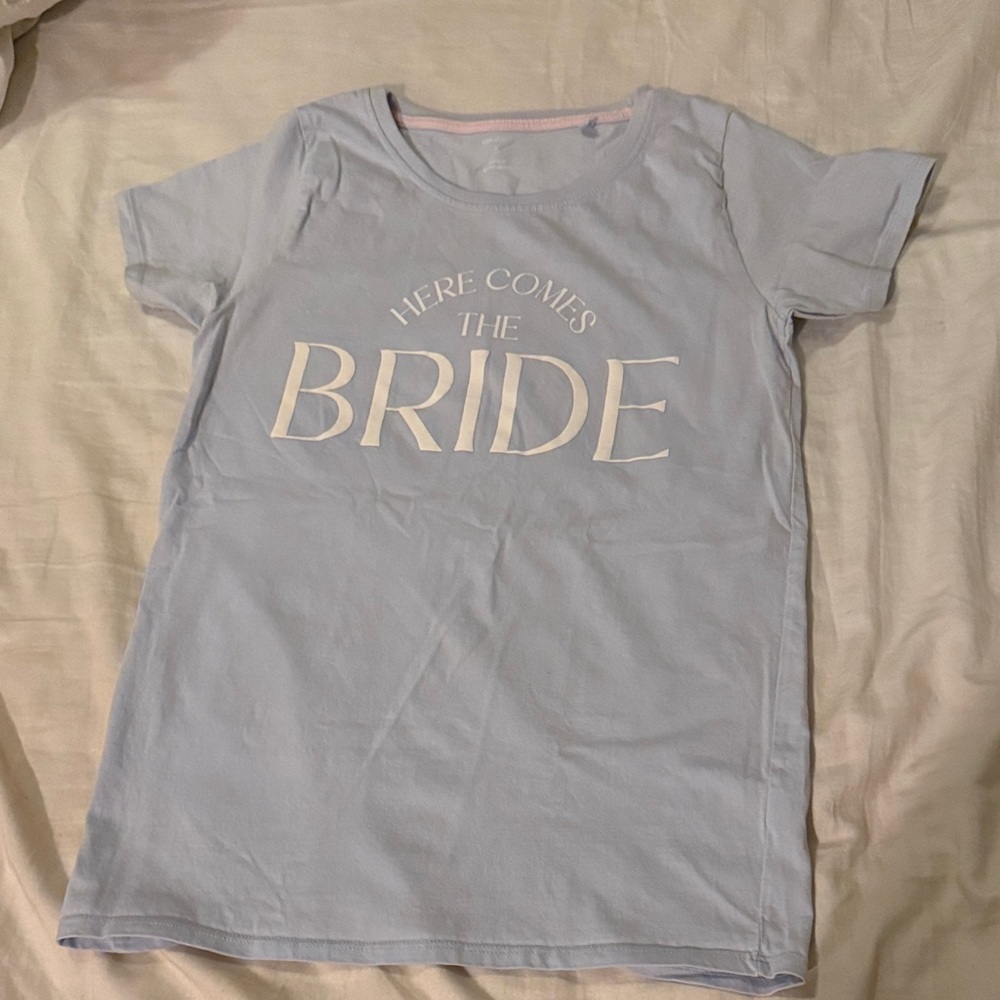 Miss to Mrs Here Comes the Bride T Shirt